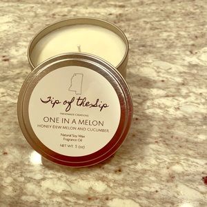Hand poured Soy Wax Candle